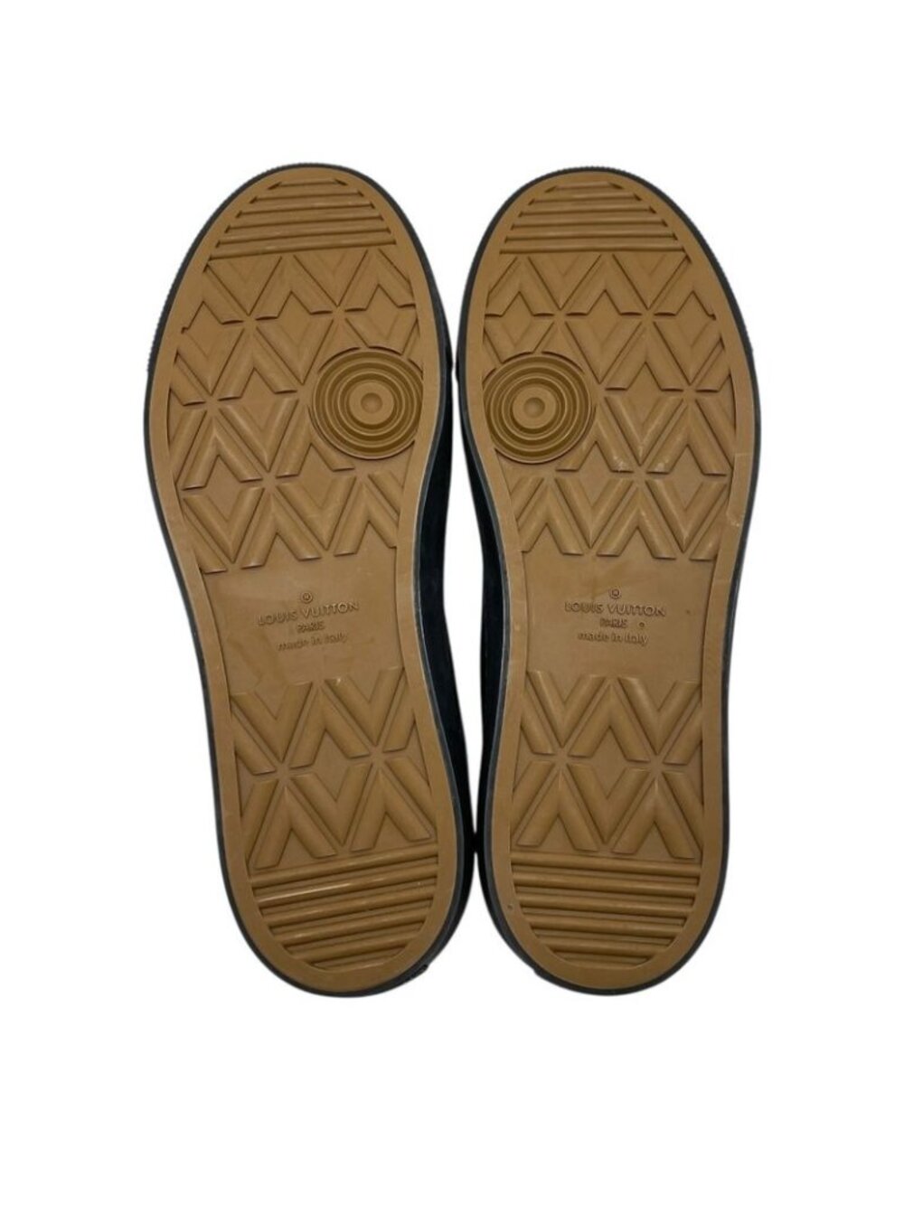 Louis Vuitton Tattoo Line Sneakers High Cut Leather Black Go0159 - Picture 11 of 11